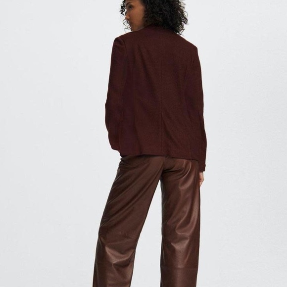 Rag & Bone x Takisada-Osaka Burgundy Leon Blazer | NWT | Size 4 - Picture 4 of 7